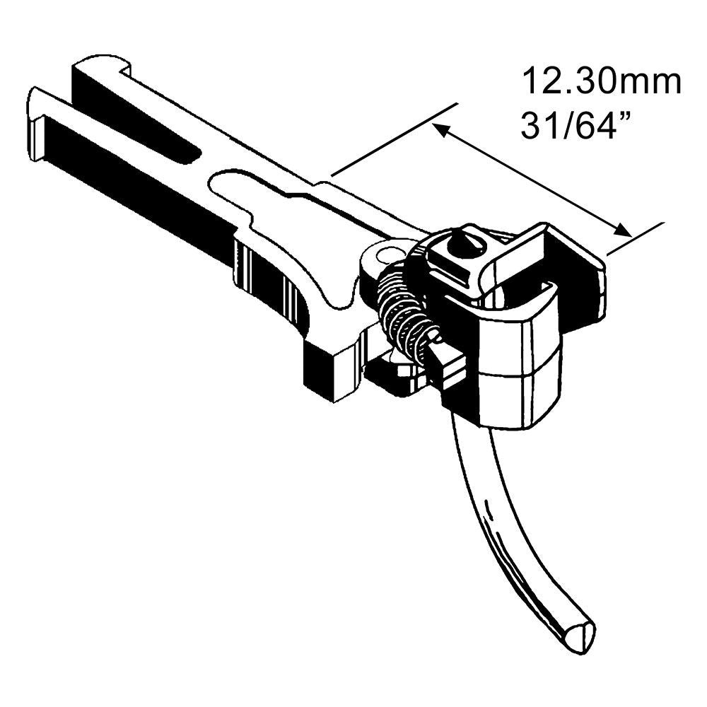 kadee #20 HO NEM 362 European-Style Couplers Extra Long 12.30mm .484 inch 31/64"