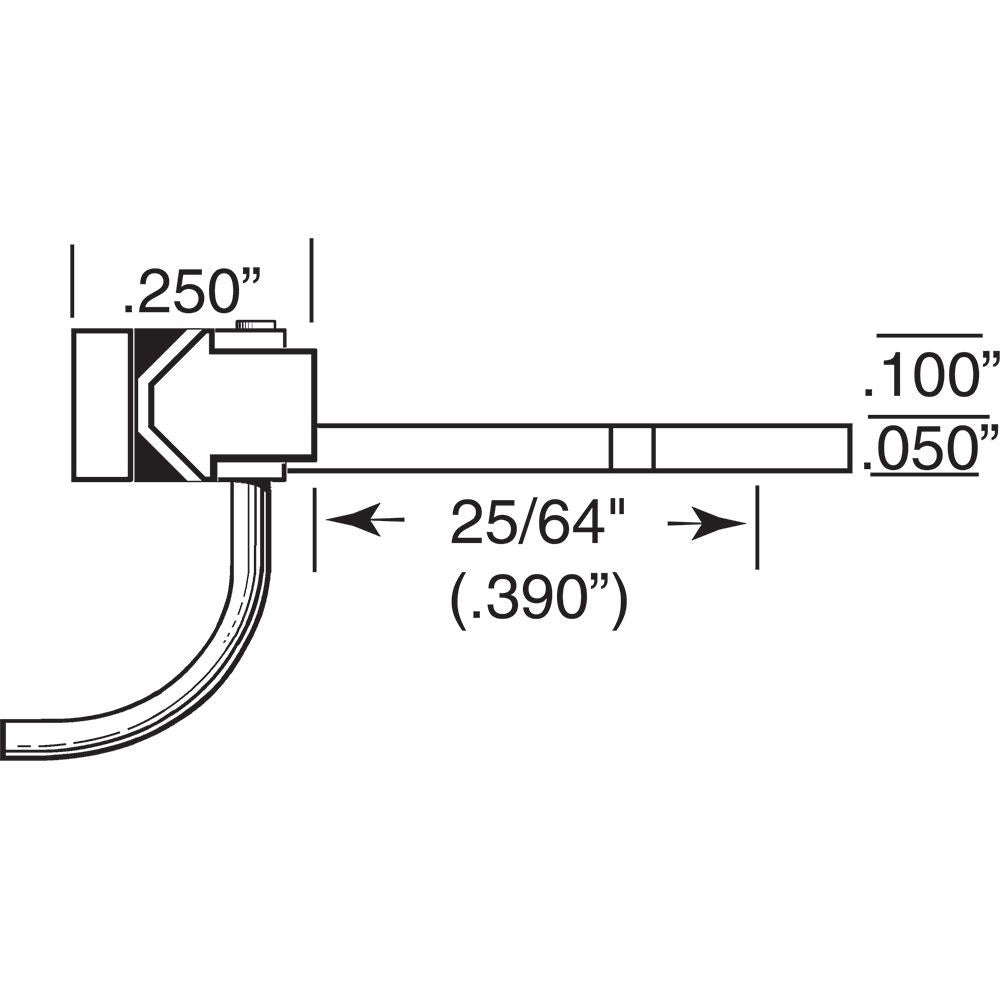 kadee #21 HO 20-Series Plastic Couplers w/Gearboxes Long (25/64") Underset Shank