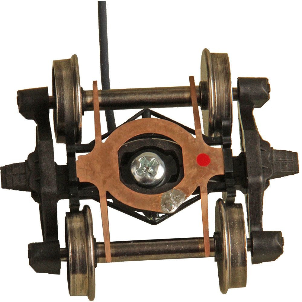 Kadee #590 HO Scale Bettendorf AAR Caboose Trucks w/ Electrical Pickup 1 pair