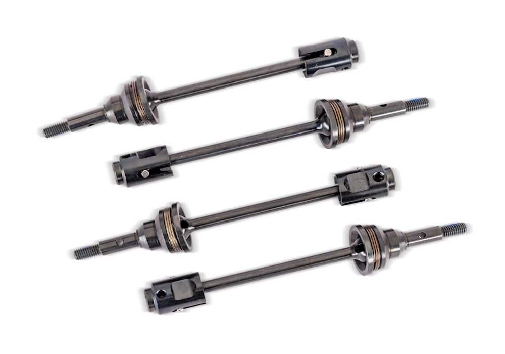 Traxxas 10789X WideMaxx Steel CV Driveshafts & Drive Cups (4)