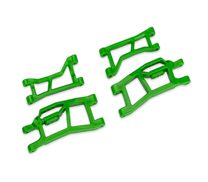 Traxxas 10725-GRN Green WideMaxx Front HD Suspension Arms: Mini XRT & Mini Maxx