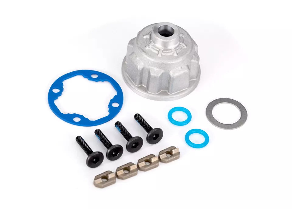 Traxxas 10281 Differential Carrier Aluminum, w/Seals & Gasket For Maxx Slash