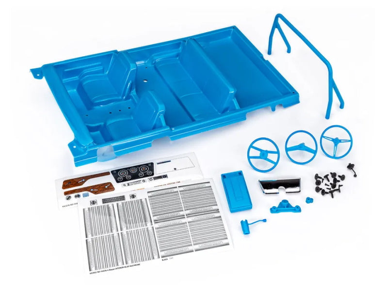 Traxxas 9114-BLUE - Interior Kit Blue For TRX-4 Blazer