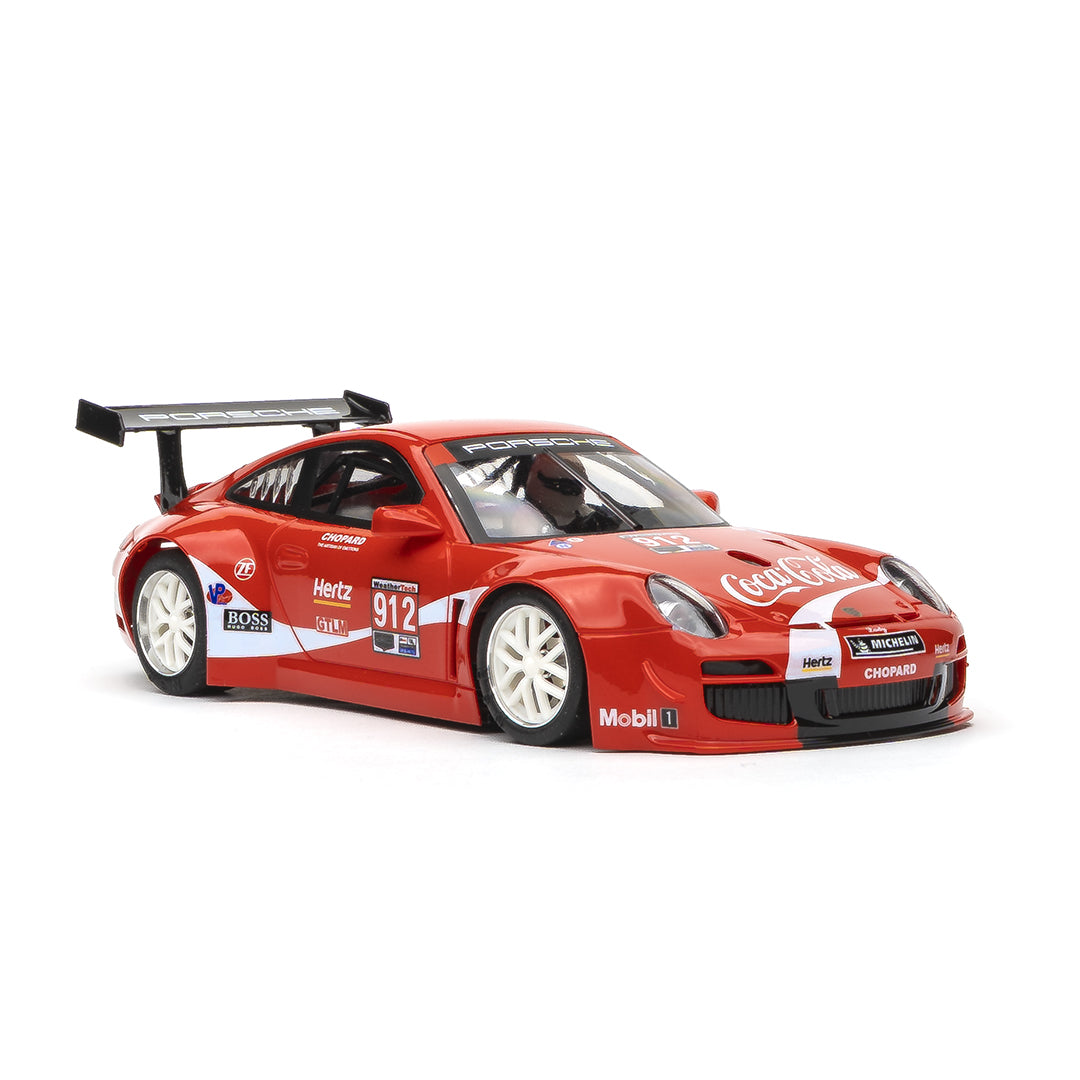 NSR Porsche 997 GT3 #912 Coca Cola Petit Le Mans 2019 1/32 Slot Car Anglewinder