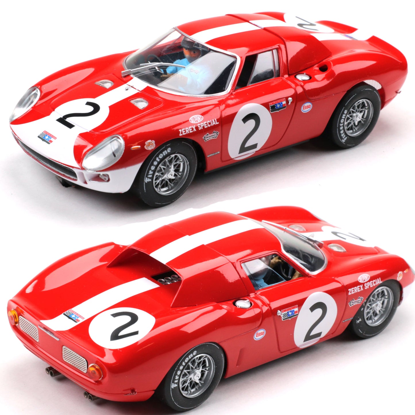 Fly 053109 Ferrari 250 LM Road America 500 1964 1/32 Slot Car