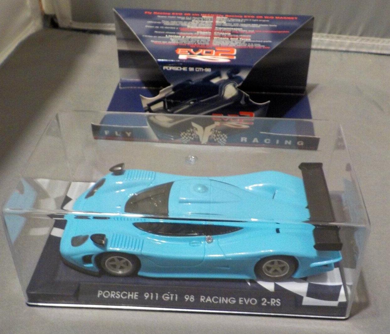 Fly 07012 Porsche 911 GT1 98 Racing Evo 2-RS 1/32 Slot Car