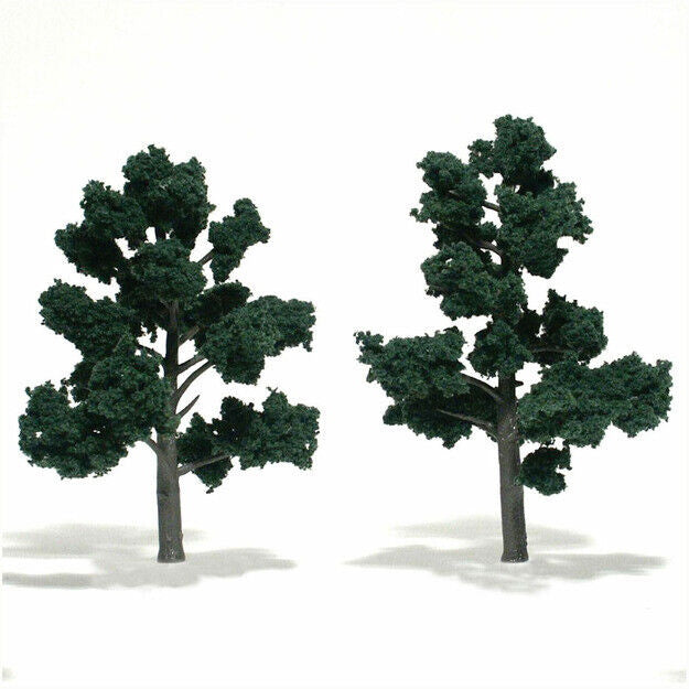 Woodland Scenics TR1514 N/HO Assembled Tree Dark Green 6" Train Scenery.