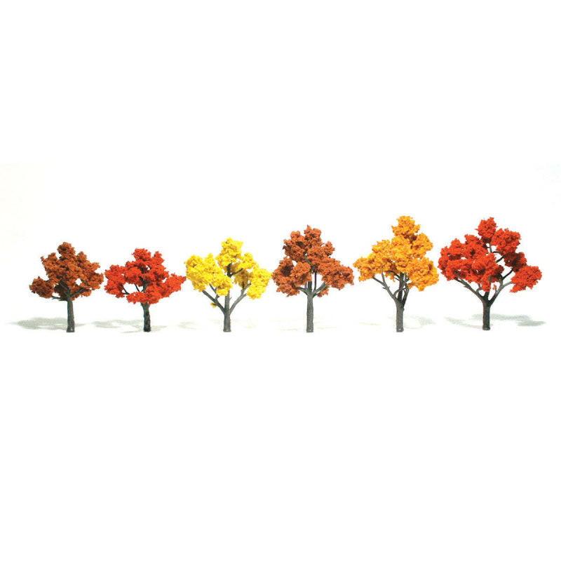 Woodland Scenics TR1541 N/HO Assembled Tree Fall Mix 5" Train Scenery.