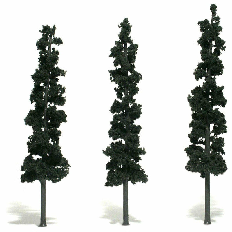 Woodland Scenics TR1563 N/HO Assembled Conifer Pine Green 8" Train Scenery.