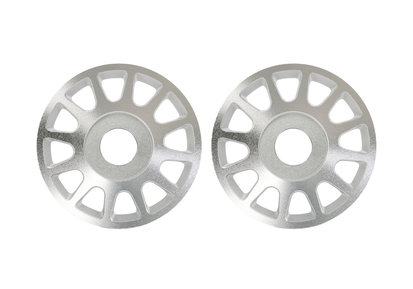 Traxxas 10274-SLVR Pro Scale Silver Aluminum Wheel Centers (2)