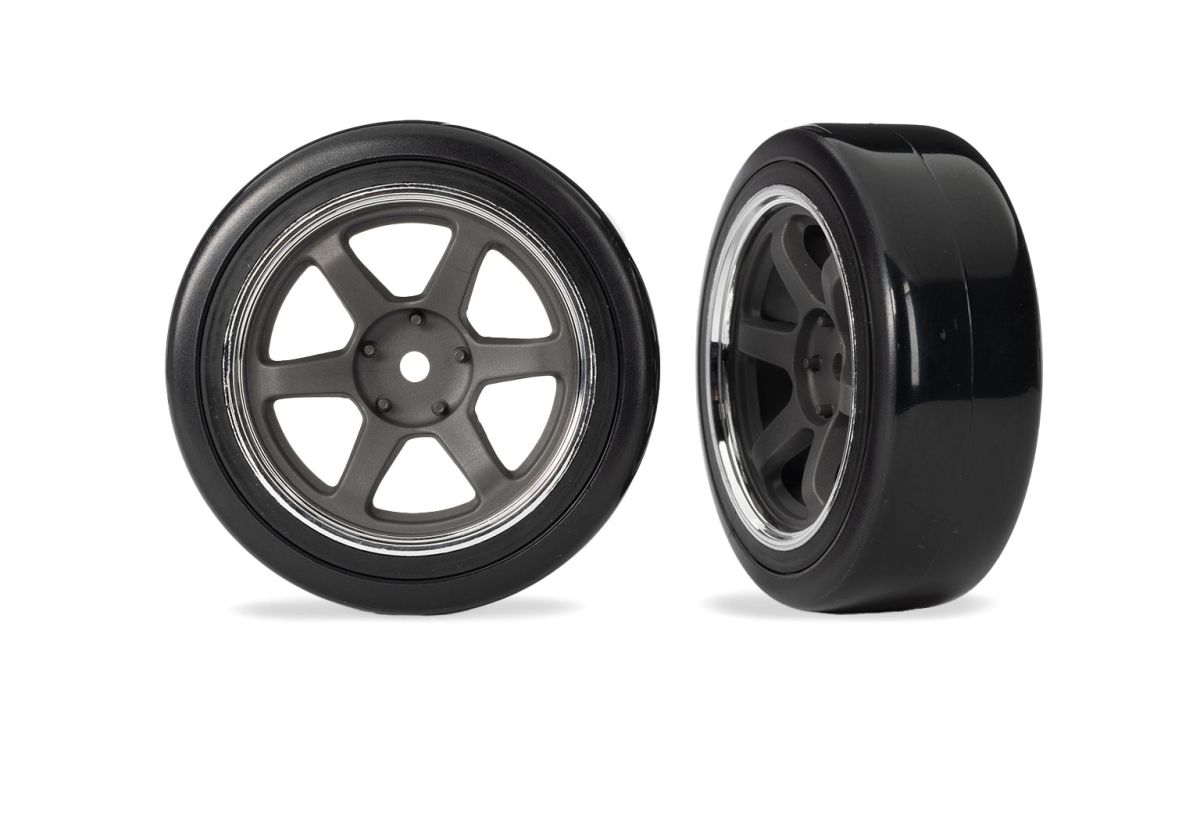 Traxxas 10577 1.9" Front Wheels Soft Drift Tires