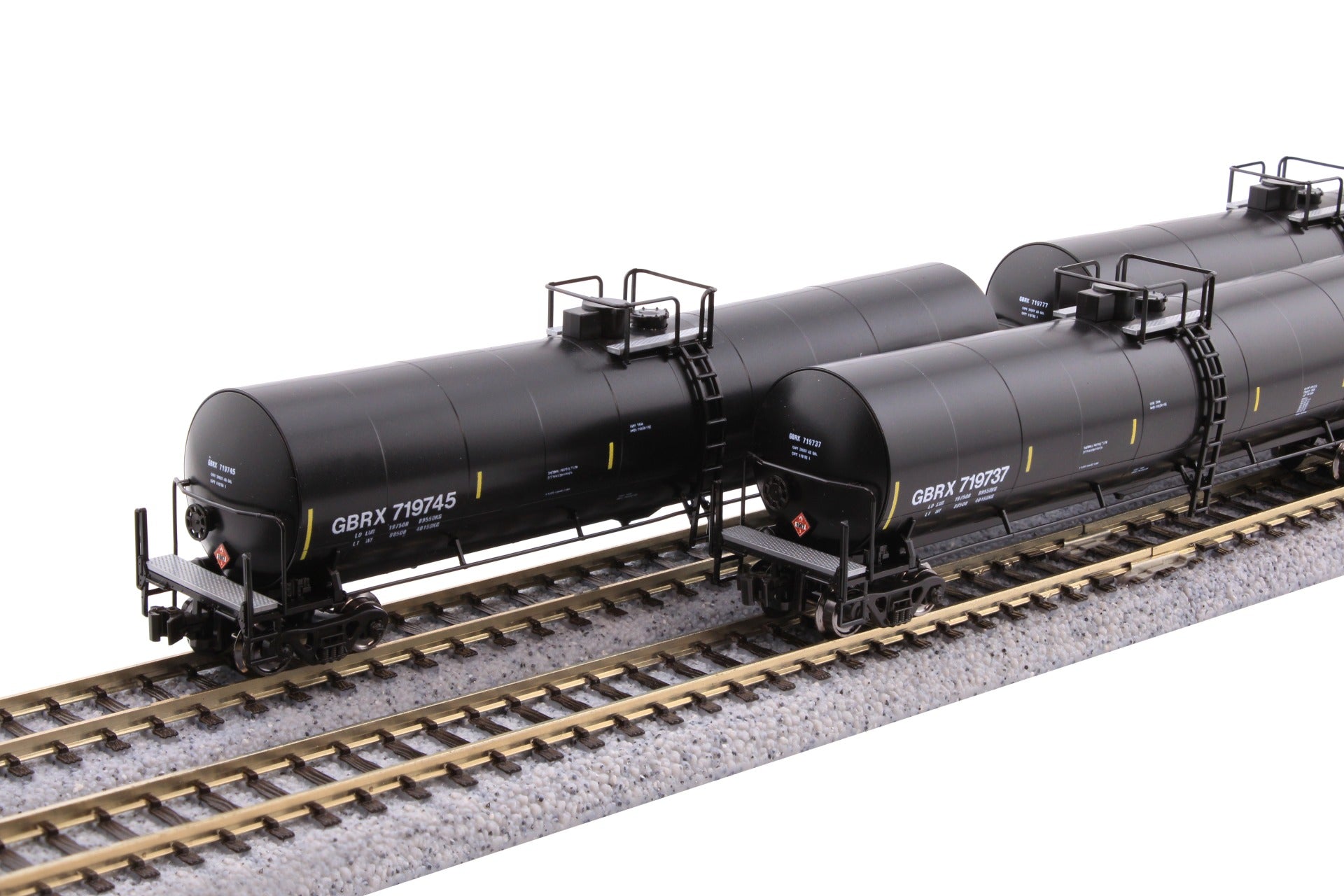 Kato 106-4801 N Scale Greenbrier Tank Car 8-Car Set GBRX Set A