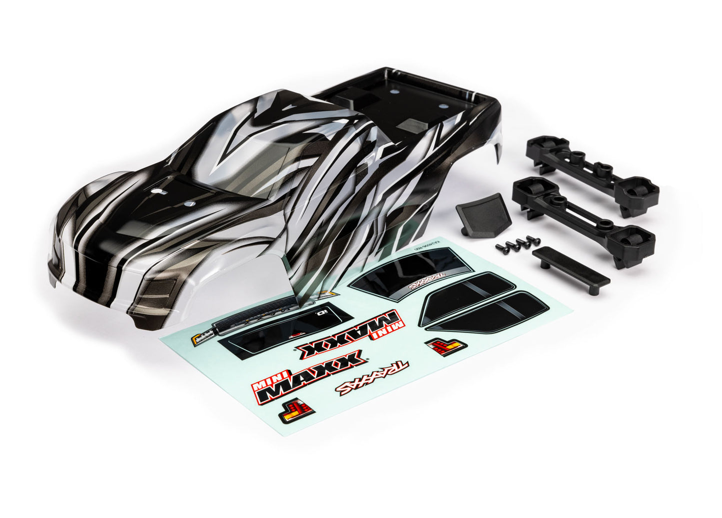 Traxxas 10711X Mini Maxx ProGraphix Body w/ Mounts