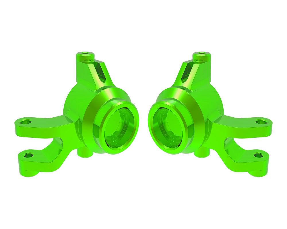 Traxxas 10734-GRN Green Aluminum Left and Right Steering Blocks fits Mini Maxx