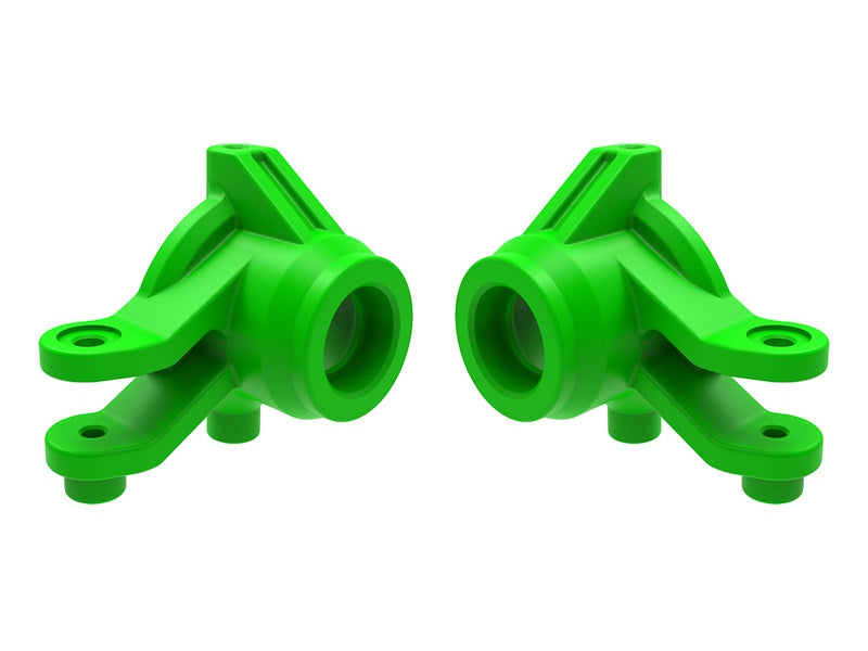 Traxxas 10736-GRN Steering Blocks Left and Right (Green) fits Mini Maxx