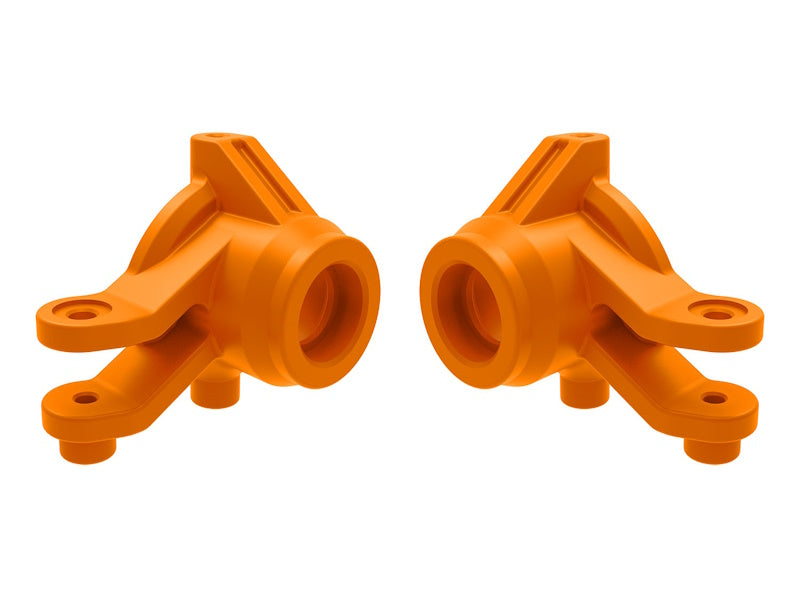 Traxxas 10736-ORNG Steering Blocks Left and Right (Orange) fits Mini Maxx