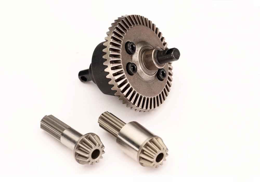 Traxxas 10780X Differential w/ 47-T Ring & 12-T Pinions: Mini Maxx BL-2s, VXL-3s