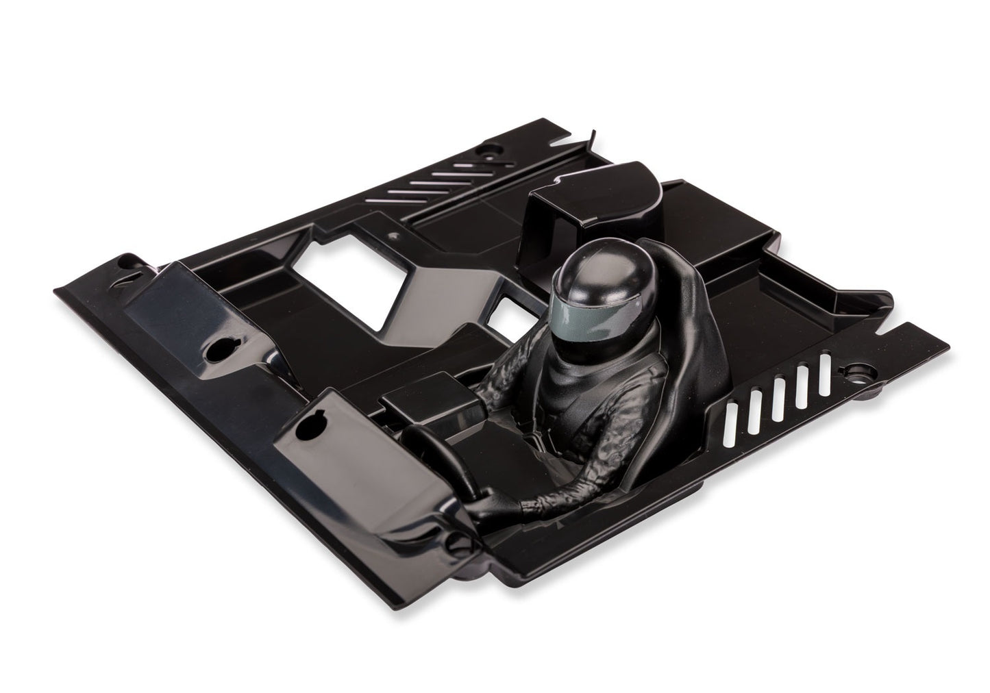 Traxxas 10815 Black Mini Slash 4X4 Interior.