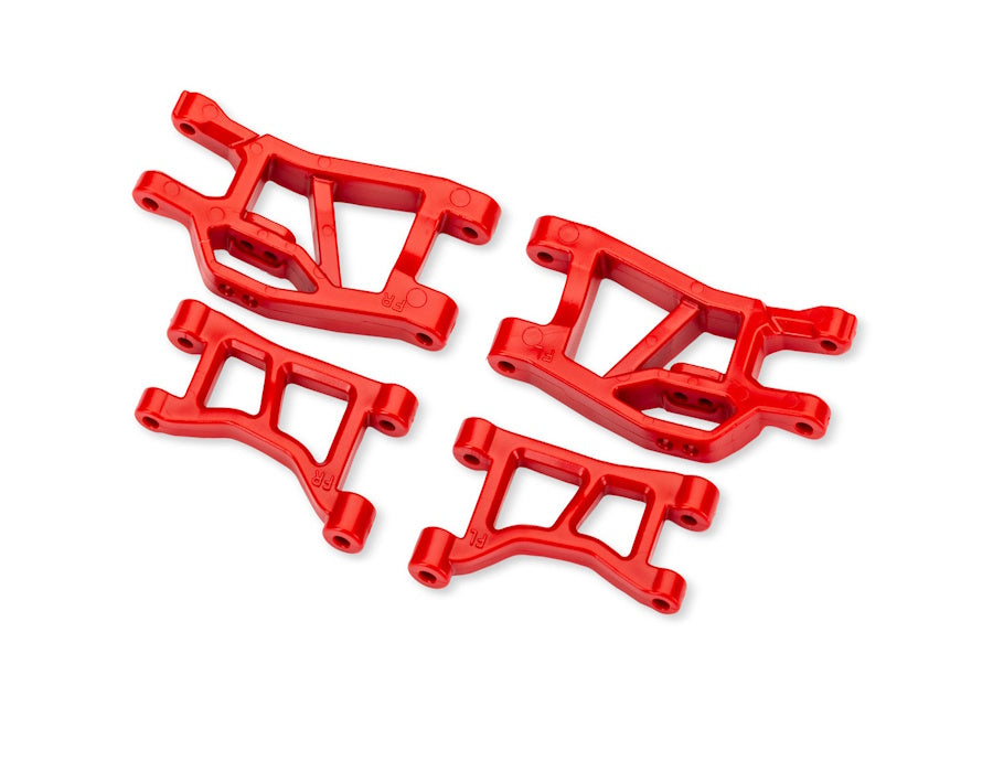 Traxxas 10831-RED Front Upper & Lower Suspension Arms L&R Mini Rally/Mini Slash