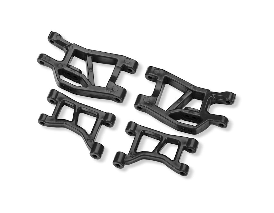 Traxxas 10831 Black Front Upper+Lower Suspension Arms L&R Mini Rally/Mini Slash