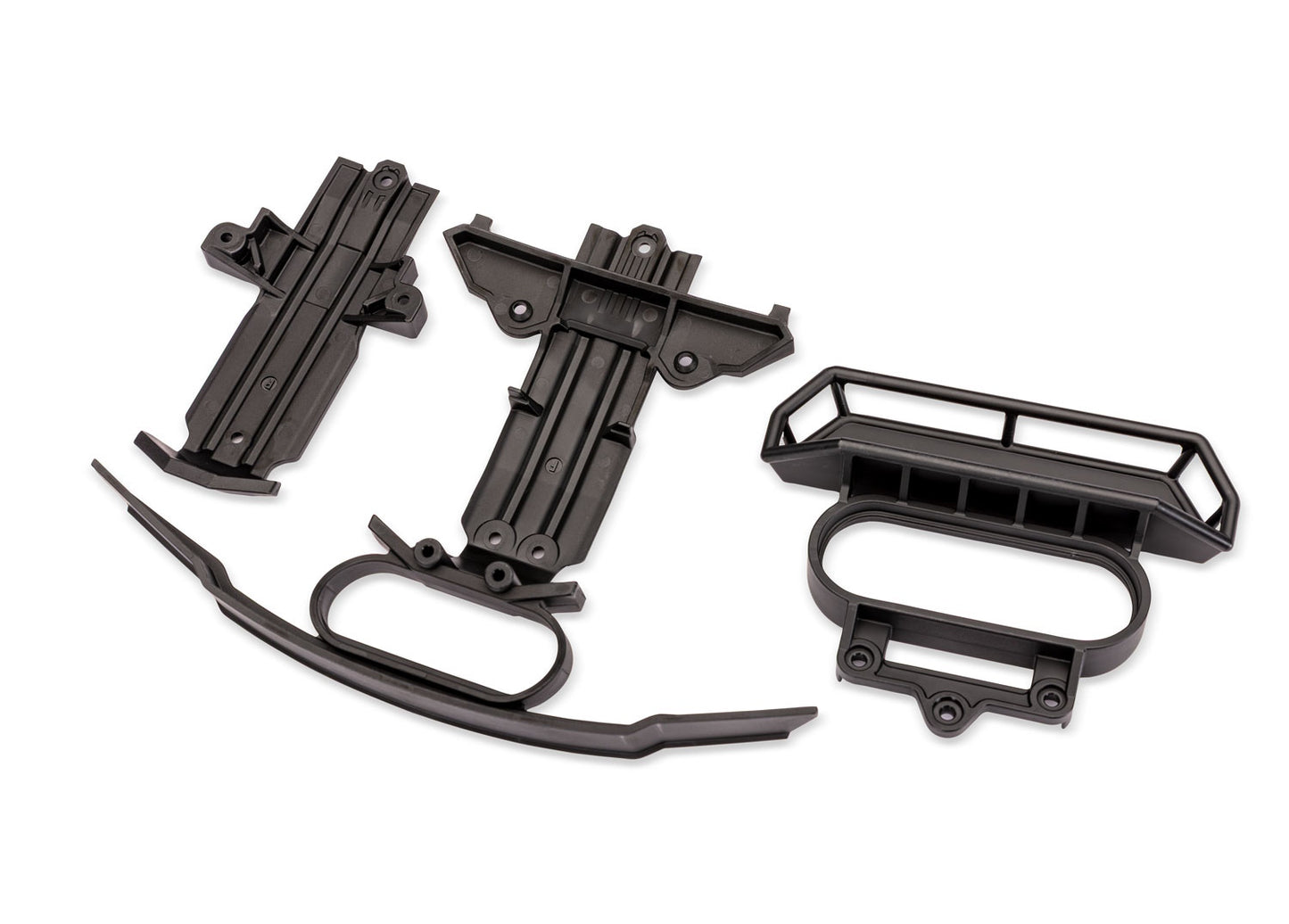 Traxxas 10835 Mini Slash 4X4 Front and Rear Skid Plates w/ Rear Bumper.