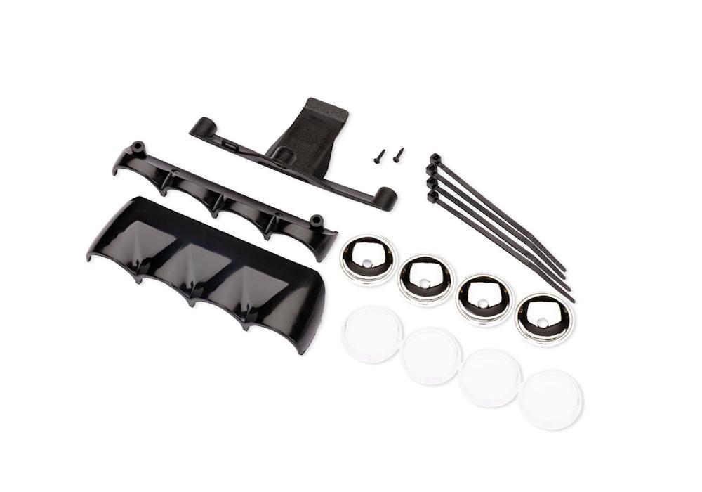 Traxxas 10884-BLK Black LED Light Pod Housing