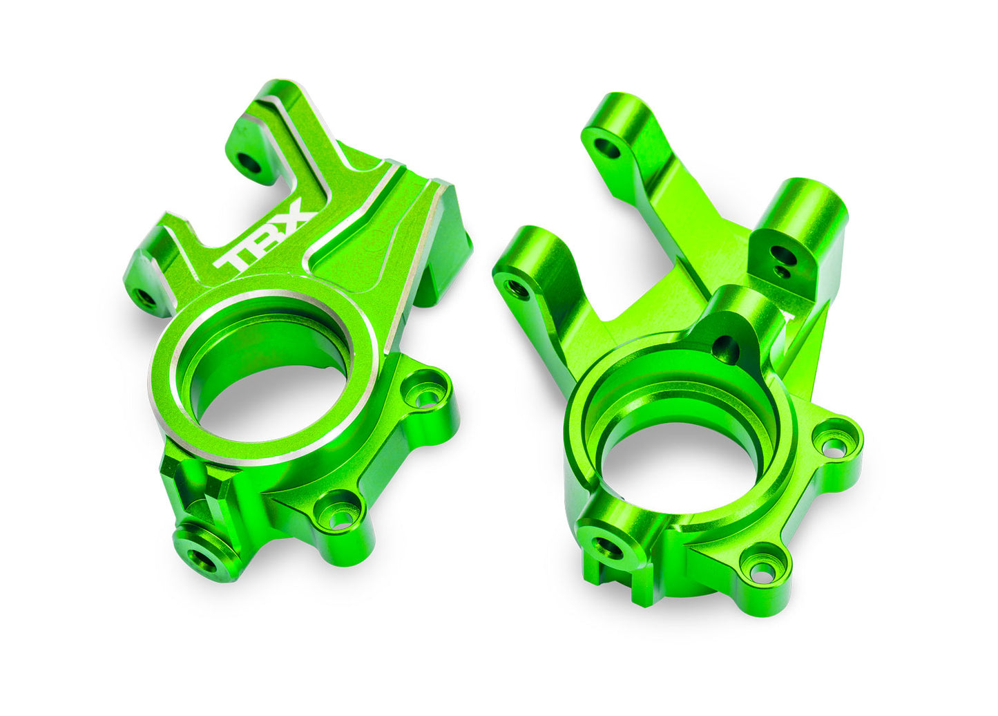 Traxxas 10936-GRN Sand Car Green Aluminum Steering Blocks