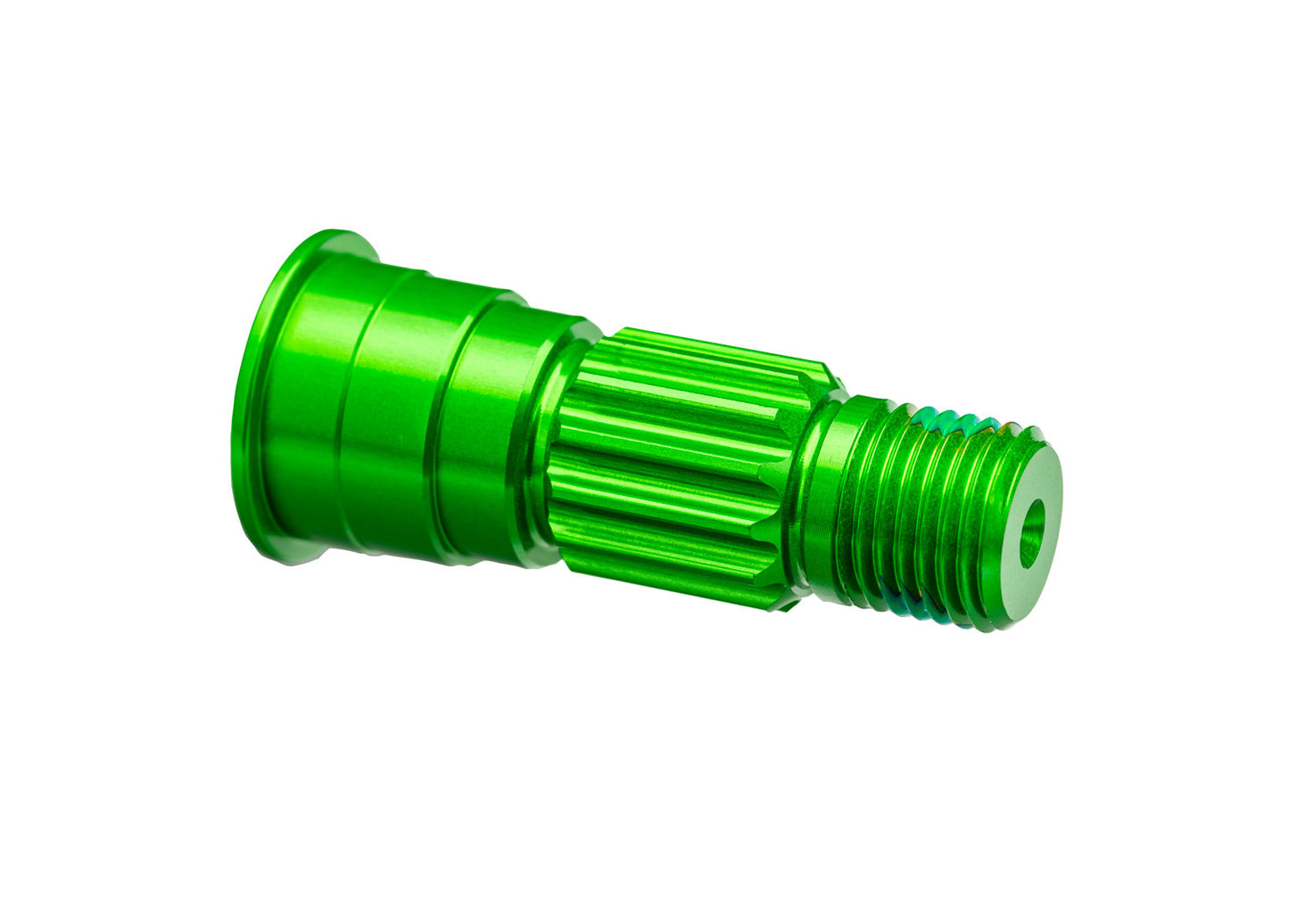 Traxxas 10953-GRN Green Aluminum Front Stub Axle: Funco Pro Scale.