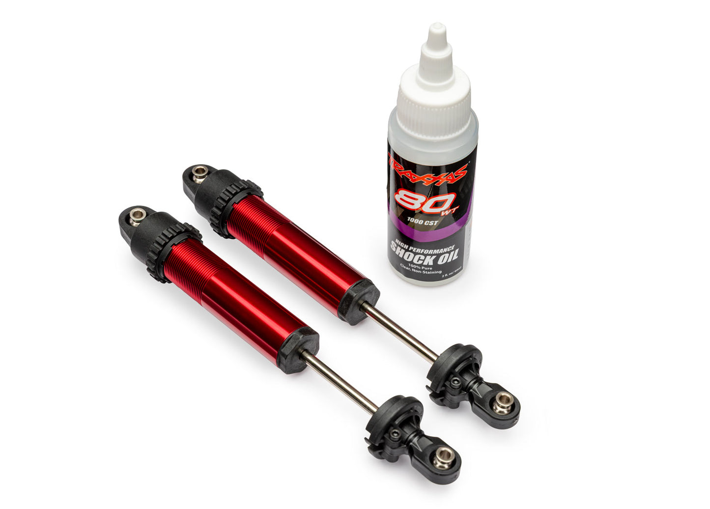 Traxxas 10962-RED Red Aluminum GT-Maxx Rear Shocks