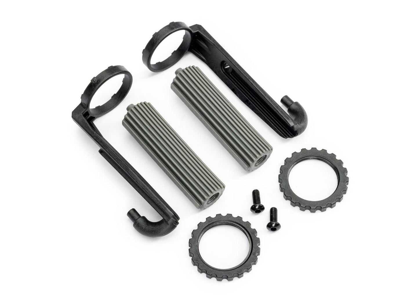 Traxxas 10966-GRAY Front Shock Reservoirs Set (2) for Sand Car.