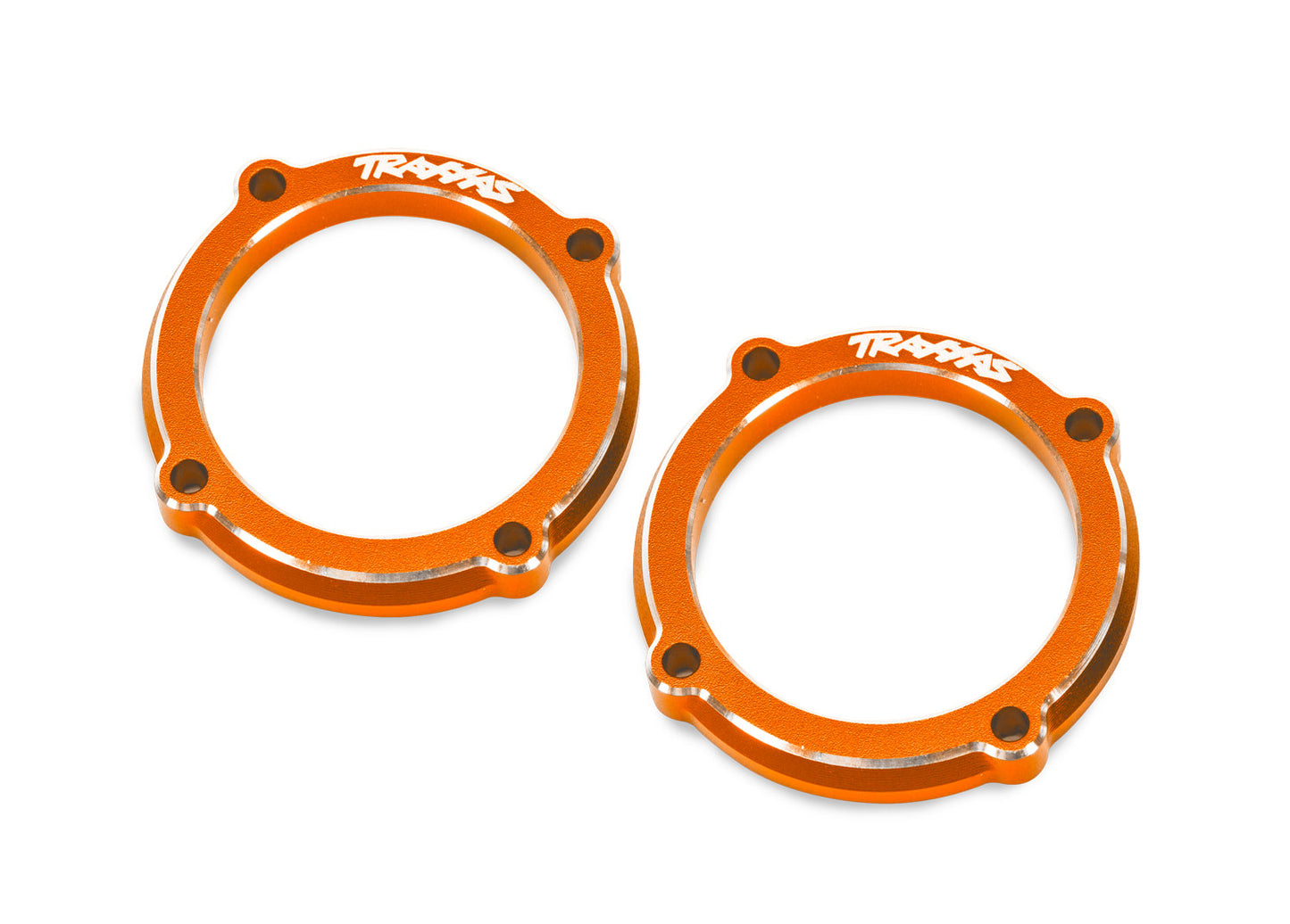 Traxxas 10799-Orange Aluminum LED Light Pod Retainers (2) Sand Car