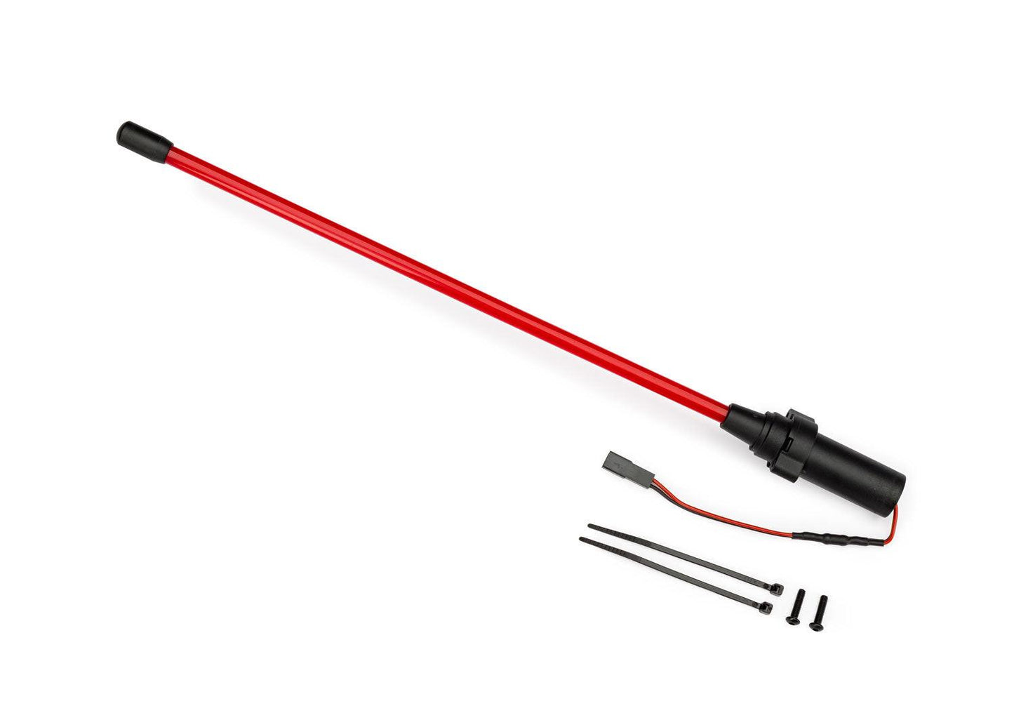 Traxxas 10992-RED Red LED Whip Light w/ Flex-Tech Mount.