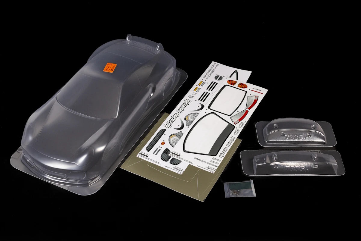 HPI 7335 Porsche 911 Turbo Clear Body (190mm).