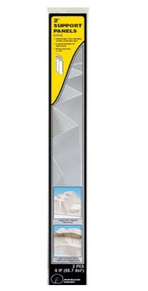 Woodland Scenics C1172 2 in Support Panels - PowerHobby