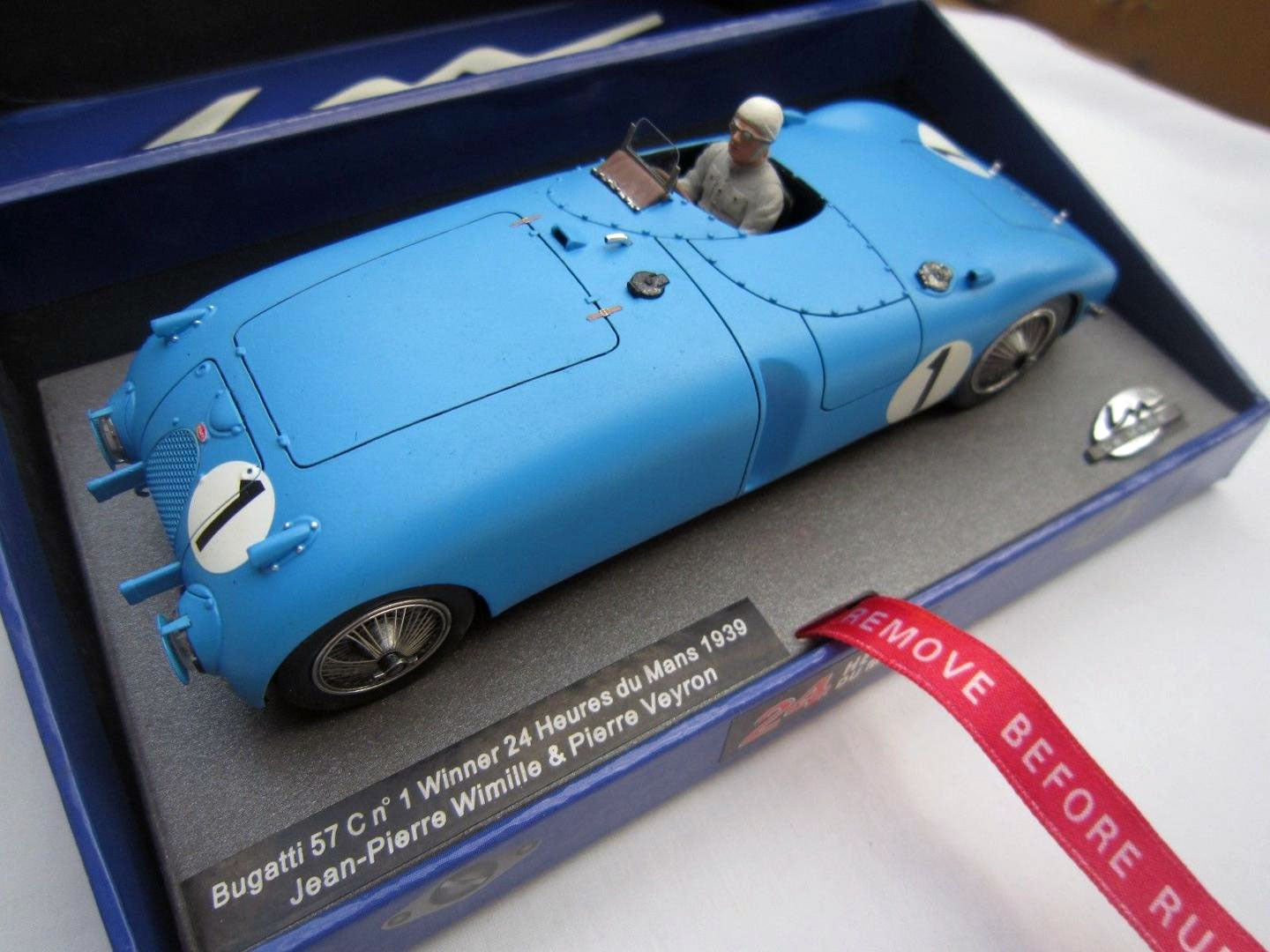 Le Mans Miniatures Bugatti Tank 57C Le Mans 1939 Winner 1/32 Slot Car 132011M