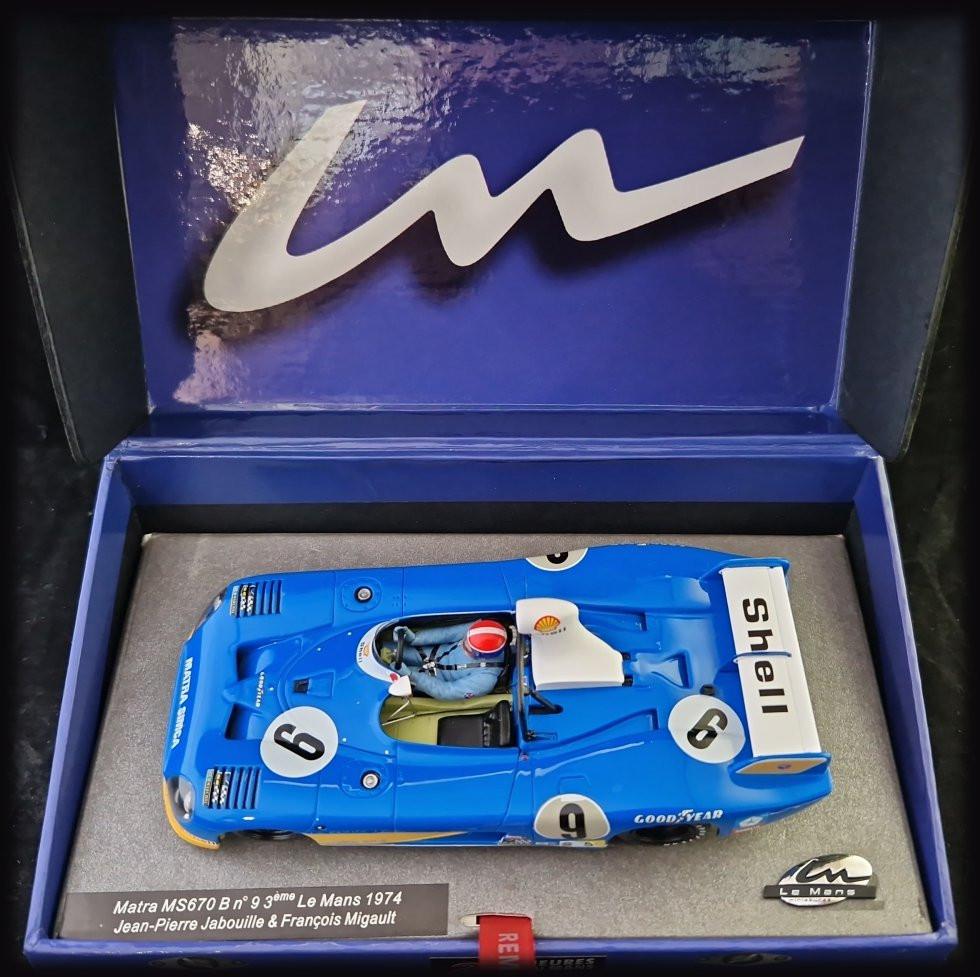 Matra Simca MS670B #7 Le Mans 1974 - Miniature Slot Car 1/32 Le Mans Miniatures