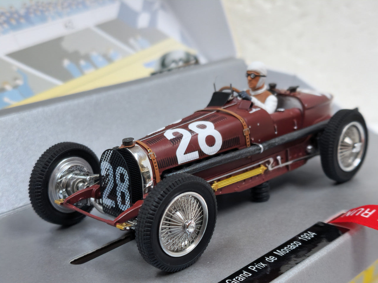Le Mans Miniatures Bugatti Type 59 #28 Grand Prix 1934 1/32 Slot Car 132087/28M