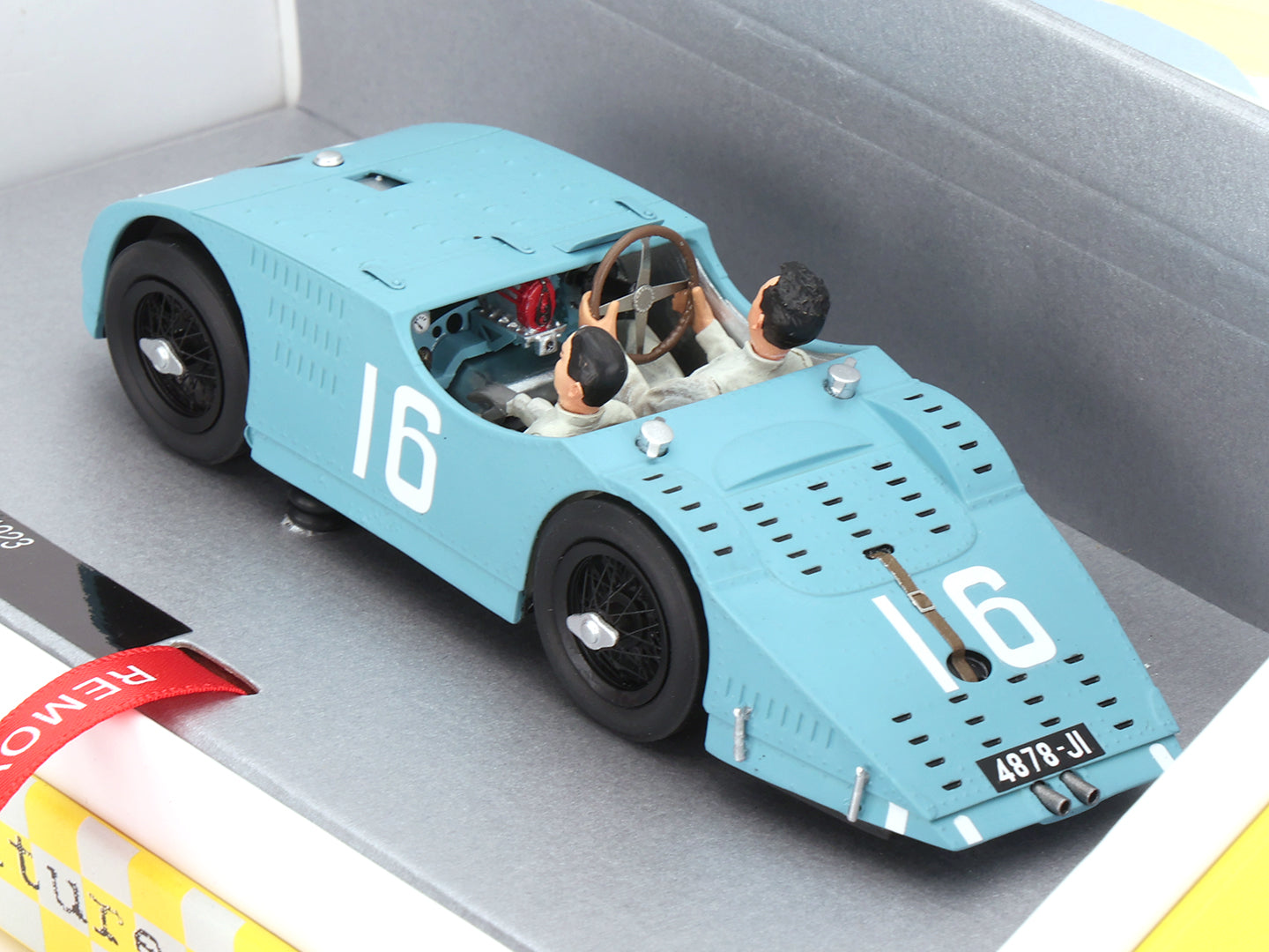 Le Mans Miniatures Bugatti T32 #16 GP ACF Tours 1923 1/32 Slot Car 132109-16M