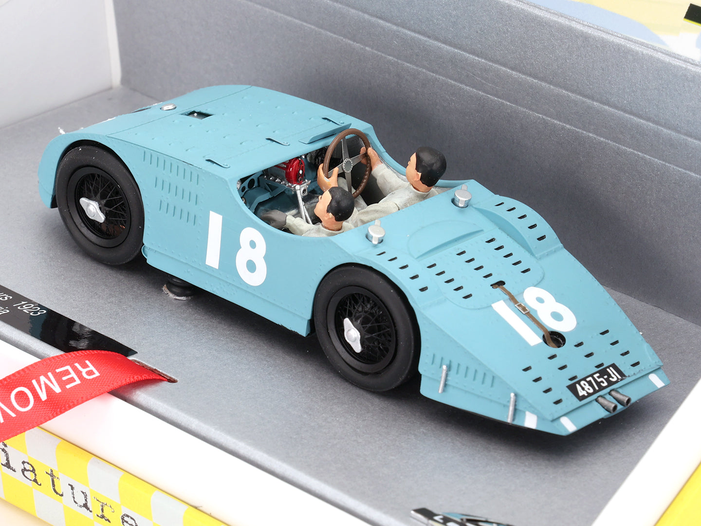 Le Mans Miniatures Bugatti T32 #18 GP ACF Tours 1923 1/32 Slot Car 132109-18M