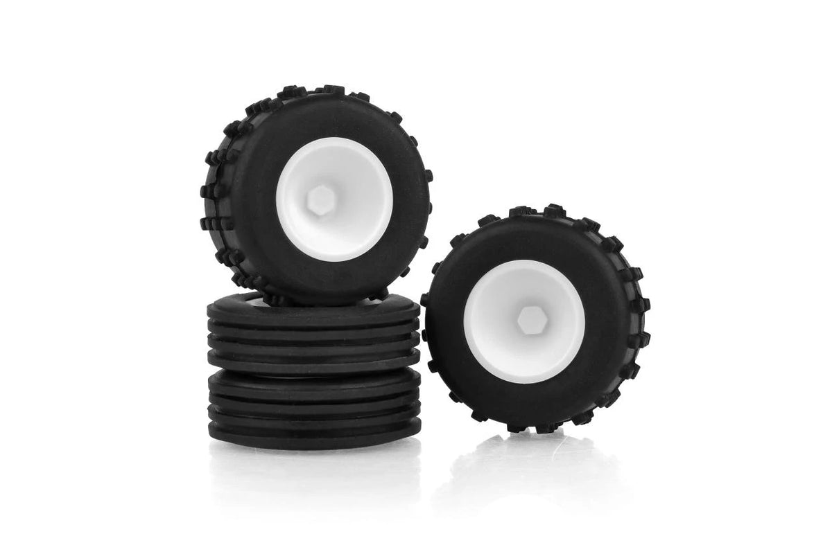 RC28 Zoom wheels and rubber tires