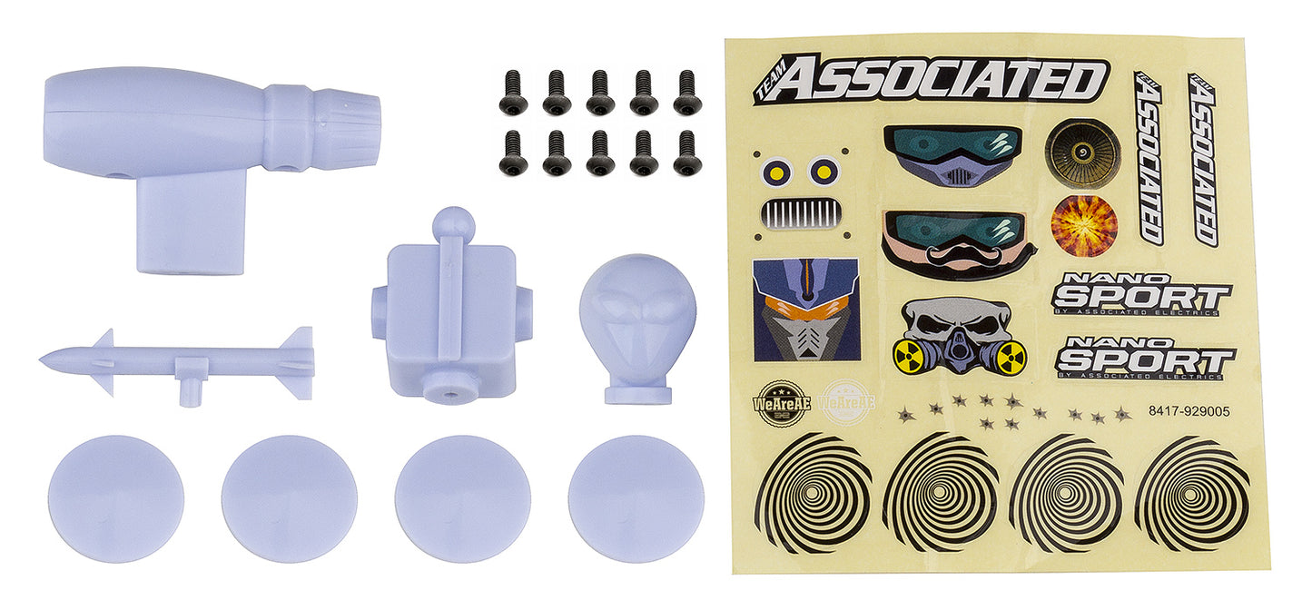 Team Associated ASC21615 NanoSport Space Pack