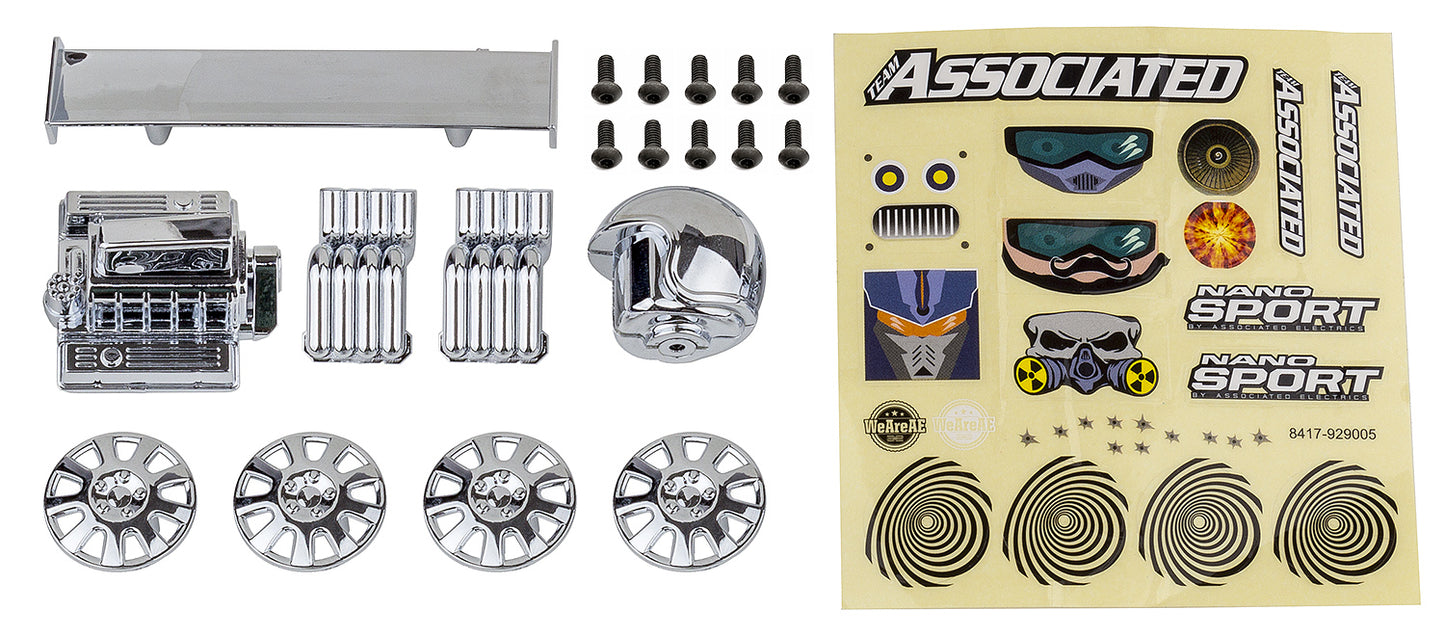 Team Associated ASC21618 NanoSport Race Pack
