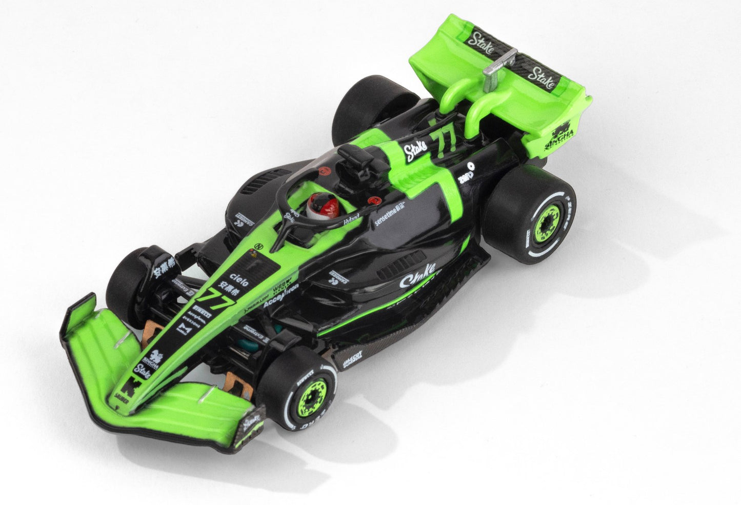 AFX 22091 Sauber F1 C44 Stake #77 HO Slot Car AFX22091 Mega G+ Formula one