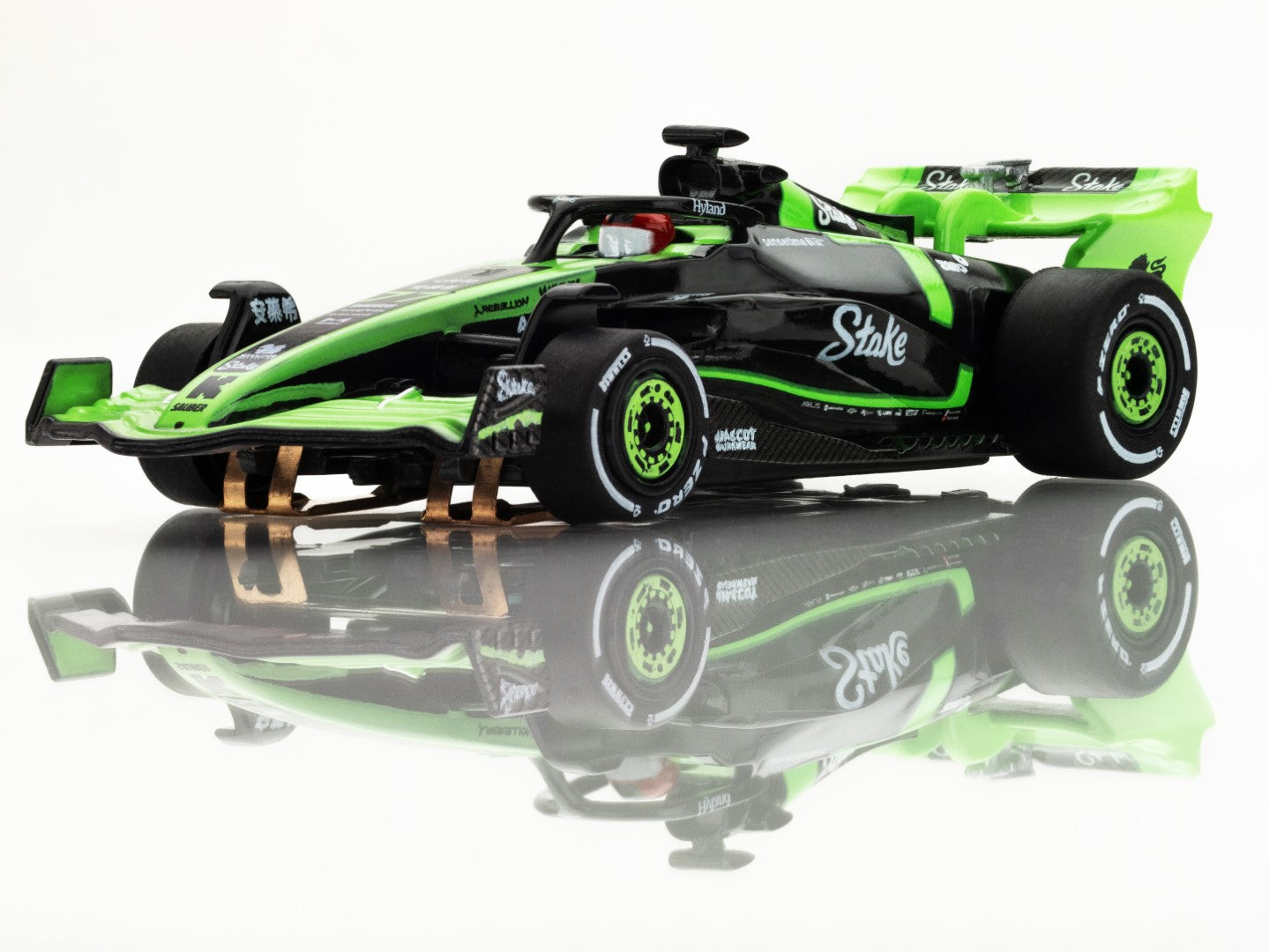 AFX 22091 Sauber F1 C44 Stake #77 HO Slot Car AFX22091 Mega G+ Formula one