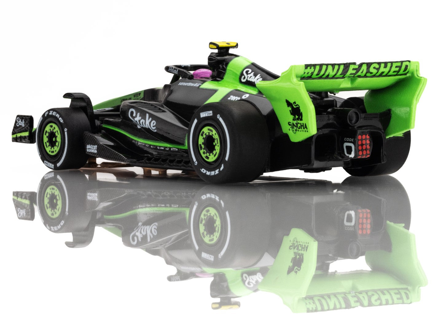 AFX 22092 Sauber F1 C44 Stake #24 HO Slot Car AFX22092 Mega G+ Formula one