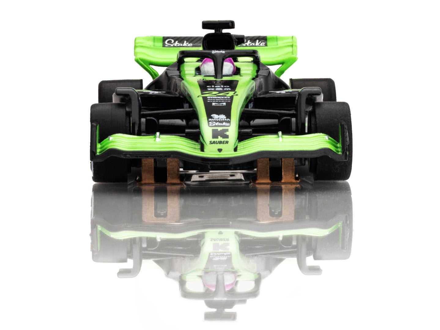 AFX 22092 Sauber F1 C44 Stake #24 HO Slot Car AFX22092 Mega G+ Formula one