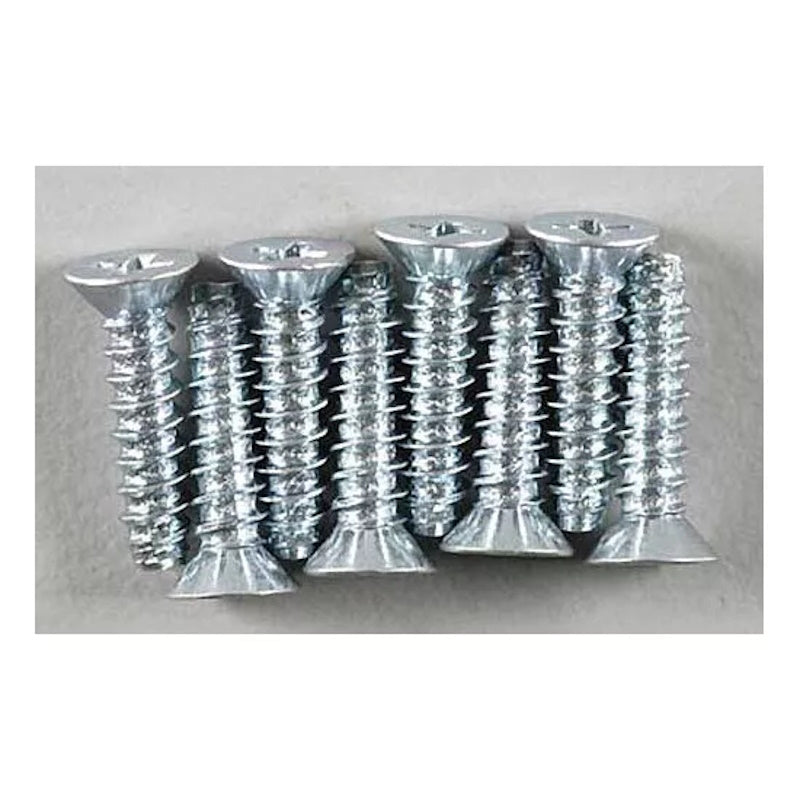 Dubro 2298 Flat Head Self-Tapping Screw 3.0mmx12 (8)