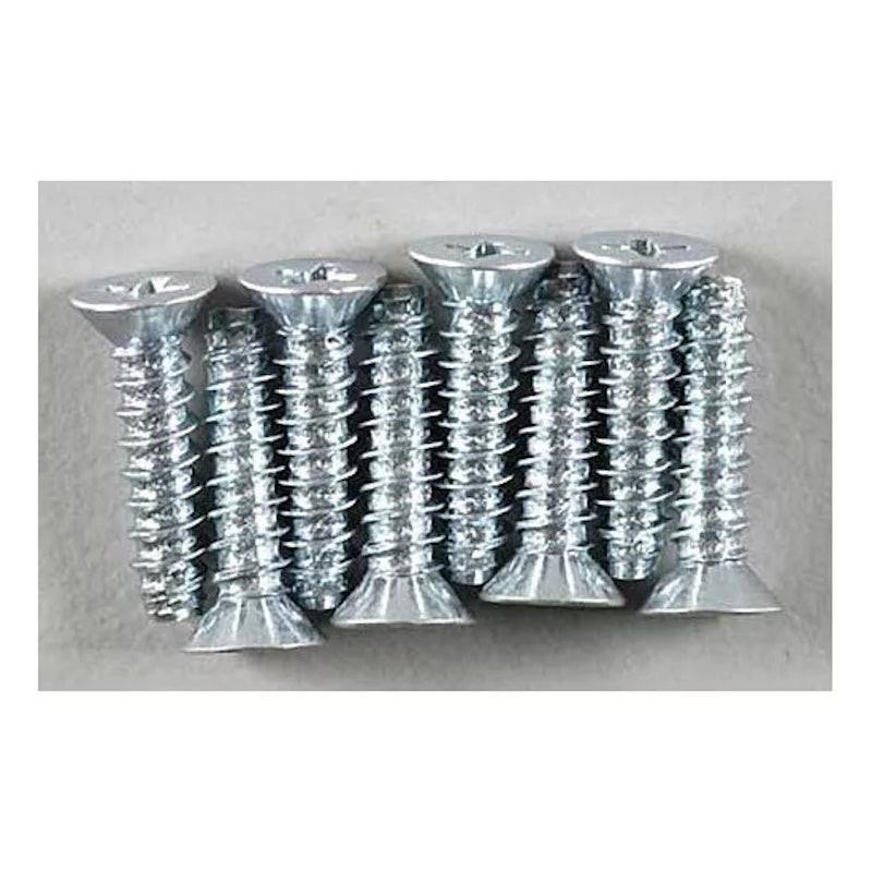 Dubro 2298 Flat Head Self-Tapping Screw 3.0mmx12 (8)