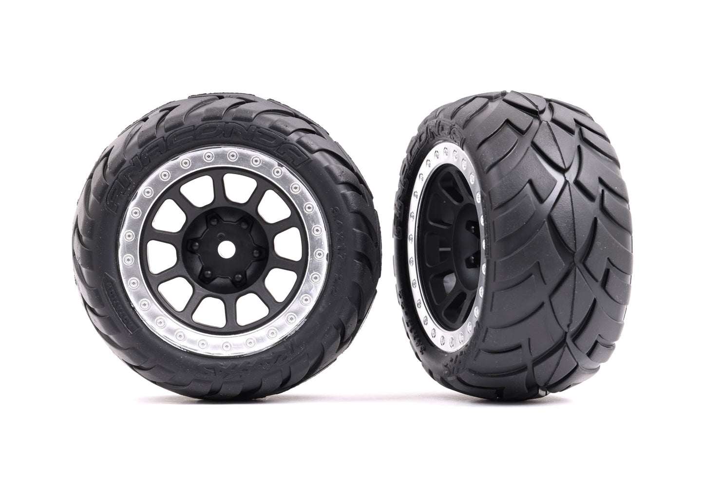 Traxxas 2478G Multi-Spoke 2.2" Wheels with Anaconda Tires (2)