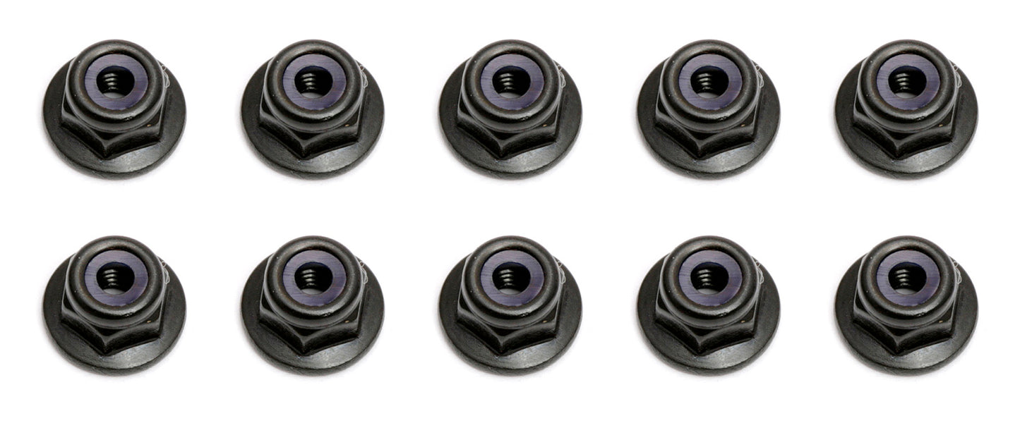 Team Associated ASC25612 M3 Flanged Locknuts